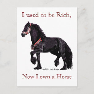 Briefkaarten voor paardenHumor