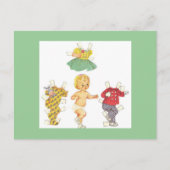 Briefkaarten voor  papier van baby (Voorkant)