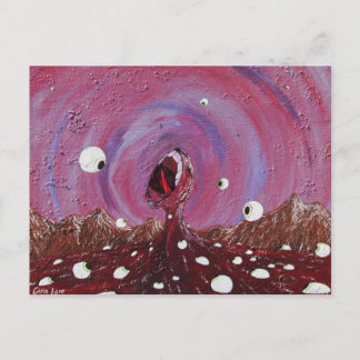 Briefkaarten voor paranoïde verf