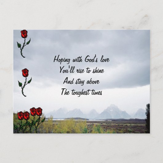 Briefkaarten voor religieuze sympathie (Voorkant)