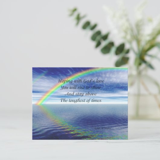 Briefkaarten voor religieuze sympathie (Staand voorkant)