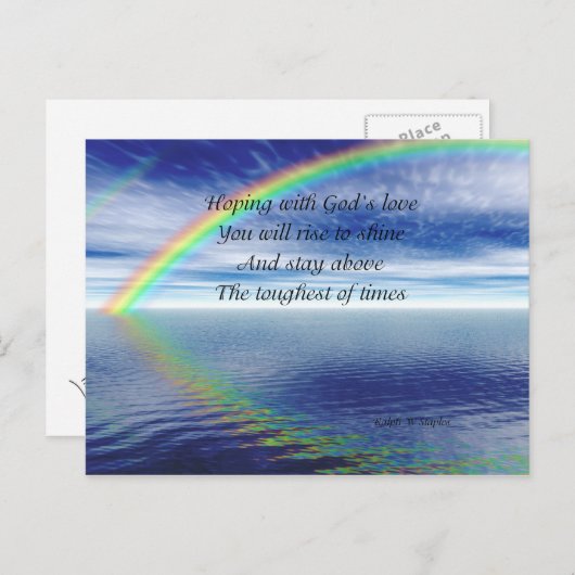 Briefkaarten voor religieuze sympathie (Voorkant / Achterkant)