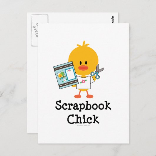 Briefkaarten voor scrapbook (Voorkant / Achterkant)