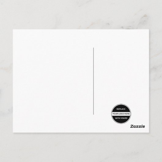 Briefkaarten voor speciale acties voor bedrijven (Achterkant)