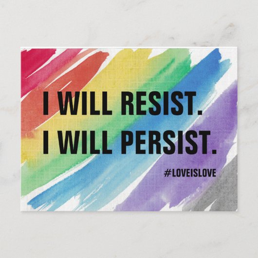 Briefkaarten voor verzet - Liefde is Liefde (Voorkant)