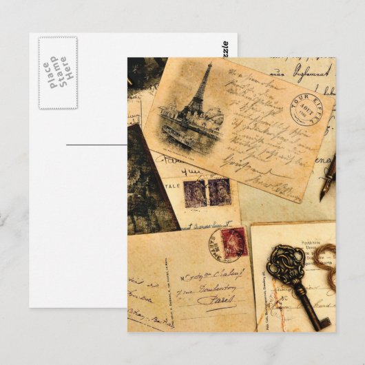 Briefkaarten voor vroege avontuur (Voorkant / Achterkant)