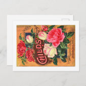 Briefkaarten voor  zaadpakket (Voorkant / Achterkant)