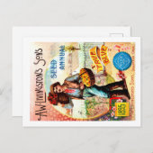 Briefkaarten voor zaadverpakking. (Voorkant / Achterkant)