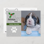 Briefkaarten voor zakelijke feestdagen - Aangepast (Voorkant / Achterkant)