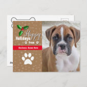 Briefkaarten voor zakelijke feestdagen - Foto (Voorkant / Achterkant)