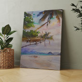 Briefkaarten voor zomerbakken - 1/3 canvas afdruk