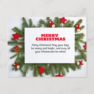 Briefkaarten   Vrolijk kerstfeest