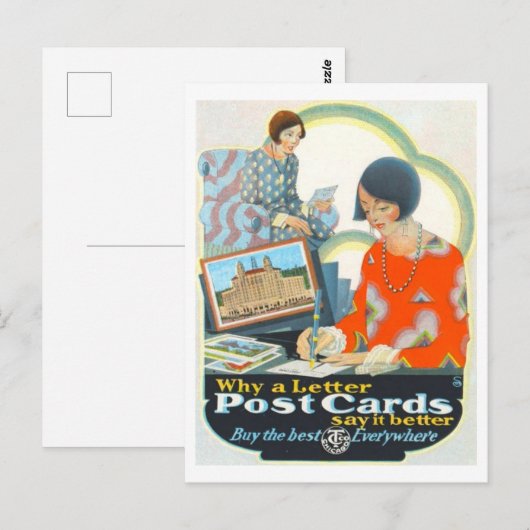  "Briefkaarten zeggen het beter" Briefkaart (Voorkant / Achterkant)