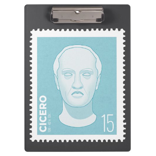 Briefmarke Cicero -   Klembord (Voorkant)