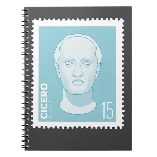 Briefmarke Cicero - Notitieboek (Voorkant)