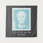 Briefmarke Cicero - Wandkleed (Voorkant)