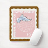 Briefmarke - muismat (Met muis)