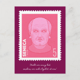 Briefmarke Seneca - Briefkaart