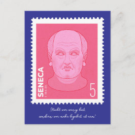 Briefmarke Seneca - Briefkaart