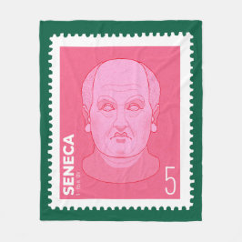 Briefmarke Seneca - Fleece Deken
