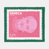 Briefmarke Seneca - Fleece Deken (Voorkant (Horizontaal))