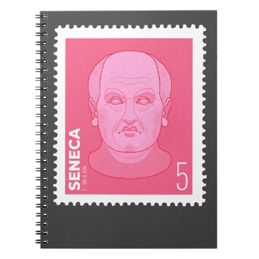 Briefmarke Seneca - Notitieboek (Voorkant)