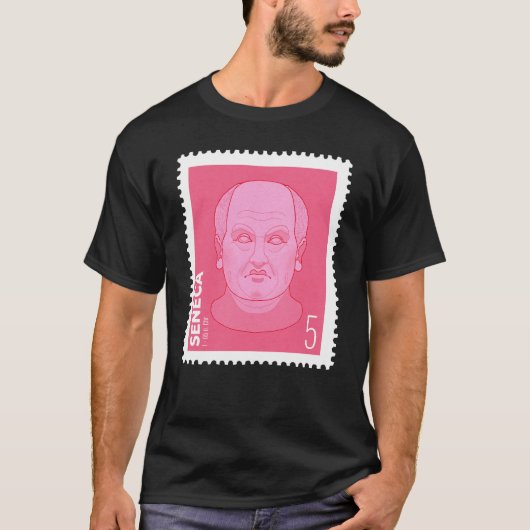 Briefmarke Seneca - T-shirt (Voorkant)