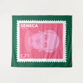 Briefmarke Seneca - Wandkleed (Voorkant (horizontaal))