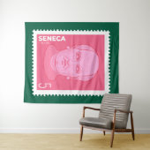 Briefmarke Seneca - Wandkleed (In Situ (horizontaal))