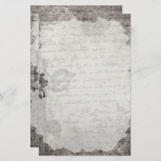  briefpapier (Voorkant / Achterkant)