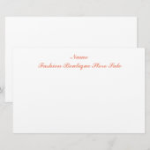 Briefpapier (Voorkant / Achterkant)