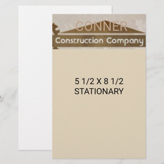 BRIEFPAPIER (Voorkant / Achterkant)