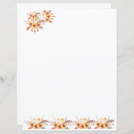 Briefpapier (Voorkant / Achterkant)