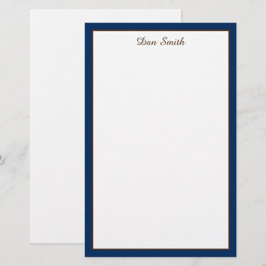 Briefpapier (Voorkant / Achterkant)
