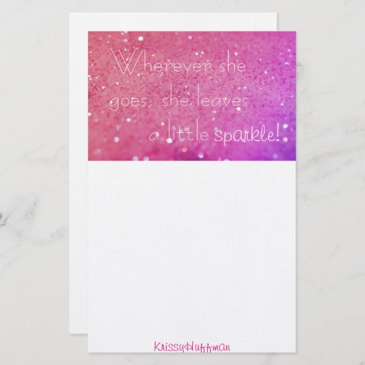 Briefpapier (Voorkant / Achterkant)