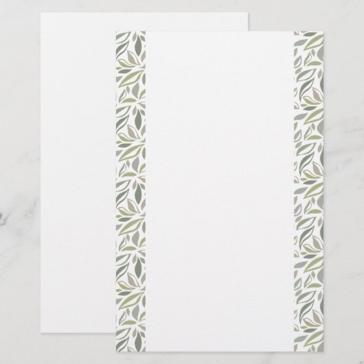 Briefpapier (Voorkant / Achterkant)