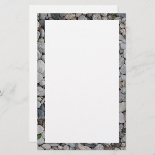 Briefpapier aan de grindgrens (Voorkant / Achterkant)