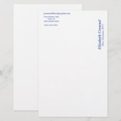 briefpapier aan de zijkant (Voorkant / Achterkant)