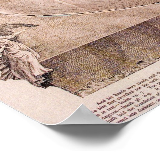  Briefpapier aardkaart Poster (Hoek)