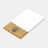 Briefpapier bijenteelt post-it® notes (Schuin)