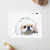 Briefpapier blanco briefkaarten met Marcus (Voorkant / Achterkant in situ)