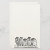 Briefpapier  boomkor (Voorkant / Achterkant)