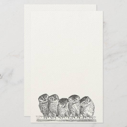 Briefpapier  boomkor (Voorkant / Achterkant)