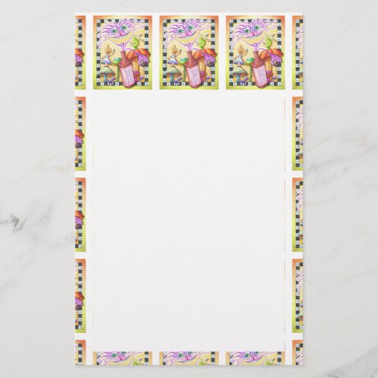 BRIEFPAPIER - De WorCHESHIRE CAT (Voorkant)