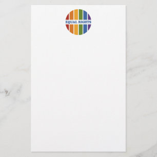 Briefpapier gelijke rechten