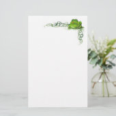 Briefpapier groene kikker (Staand voorkant)