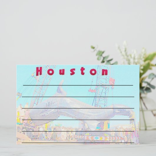 Briefpapier grootste walvishaai (Staand voorkant)