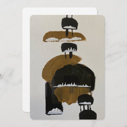 Briefpapier Kaart (Voorkant / Achterkant)