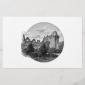 Briefpapier kastelen (Voorkant)