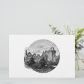 Briefpapier kastelen (Staand voorkant)